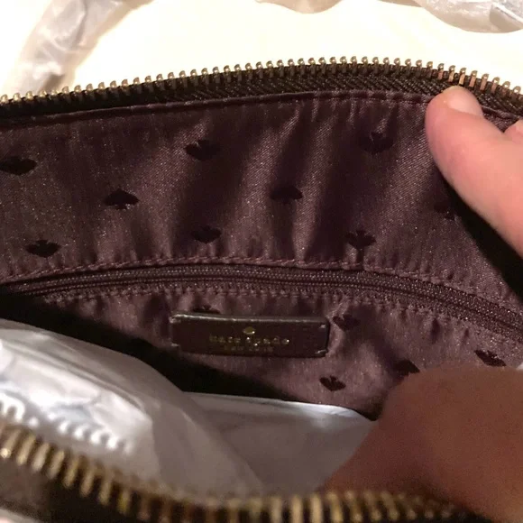 Kate Spade Jackson Tropical Toss Pebbled Leather Crossbody NWT. - Picture 7 of 8